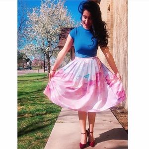 ModCloth Hotair ballon cloud skirt